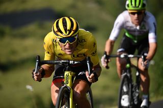 Greg Van Avermaet in the breakaway during stage 10 at the Tour de France