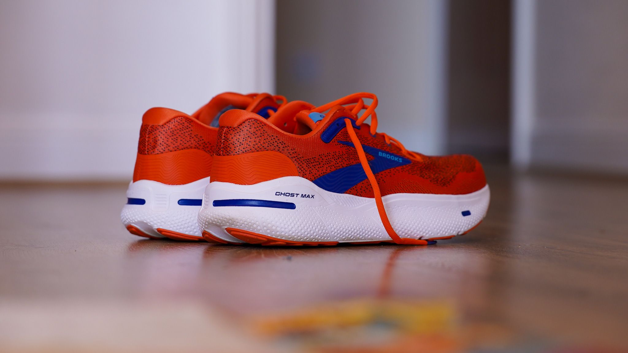 Brooks Men\'s Ghost Max 3 Running Shoes Orange Size 11 D NWB No Lid $160 MSRP Ghost Max 3 | Brooks ReStart main image 3