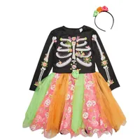 Kids Day Of The Dead Halloween fancy dress costume: View at Matalan