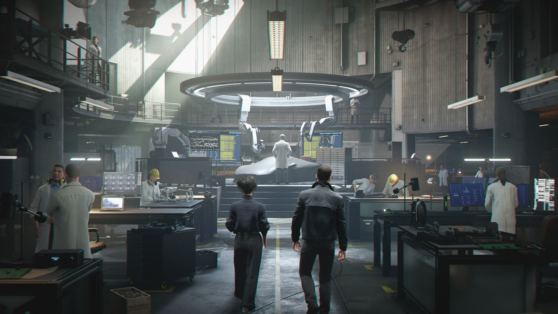 Exploring the weaponry lab in 007 First Light