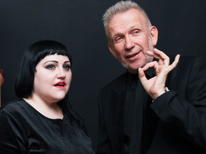 Beth Ditto and Jean Paul Gaultier