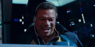 Billy Dee Williams as Lando in Star Wars Rise of Skywalker