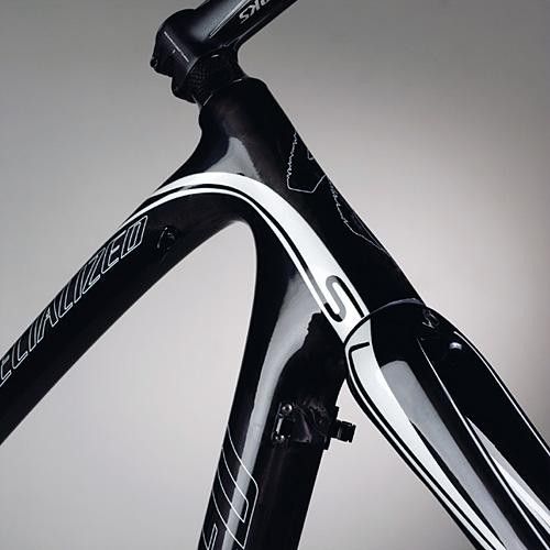 The Roubaix head tube tapers