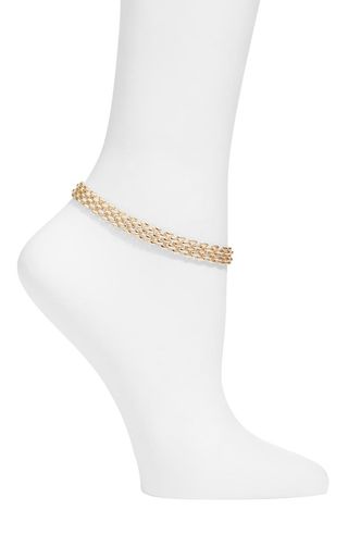 Francis Mesh Chain Anklet