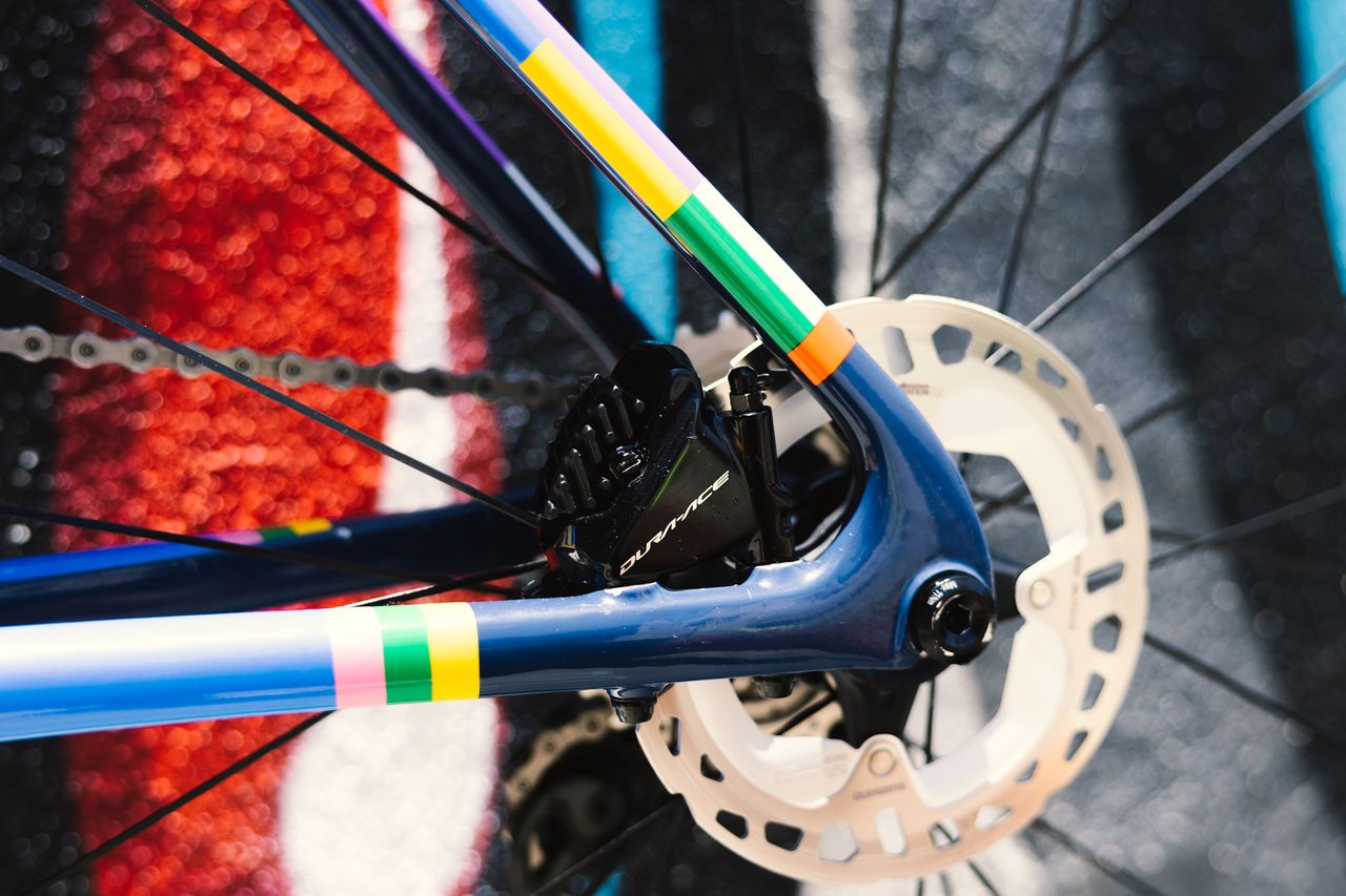 The 2021 Cannondale Supersix Evo in EF Education-EasyPost team colors