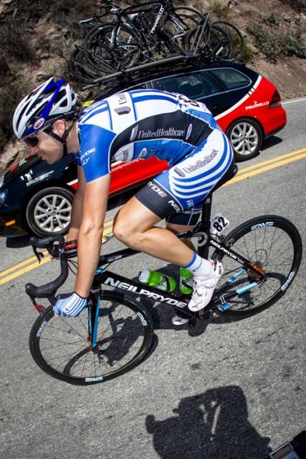 Philip Deignan (UnitedHealthcare) had another good day to hold onto his third place overall.