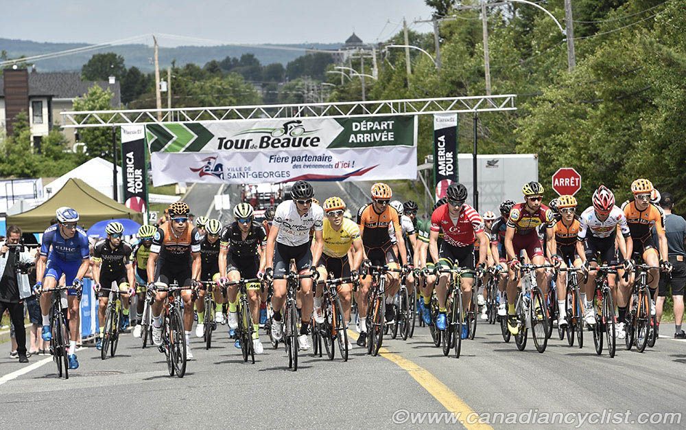 Start of fifth and final stage