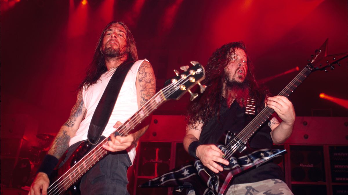 Rex Brown &amp; Dimebag Darrell / guitarists of Pantera