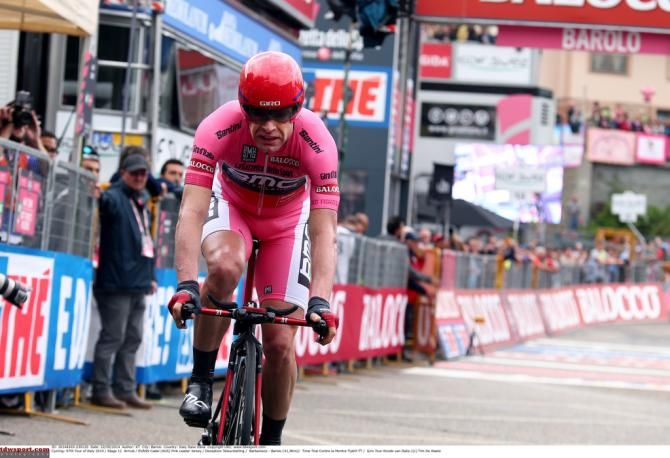 Cadel Evans lost his overall lead today