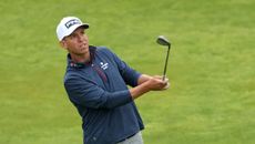 Sam Stevens during round one of the US Open 2026