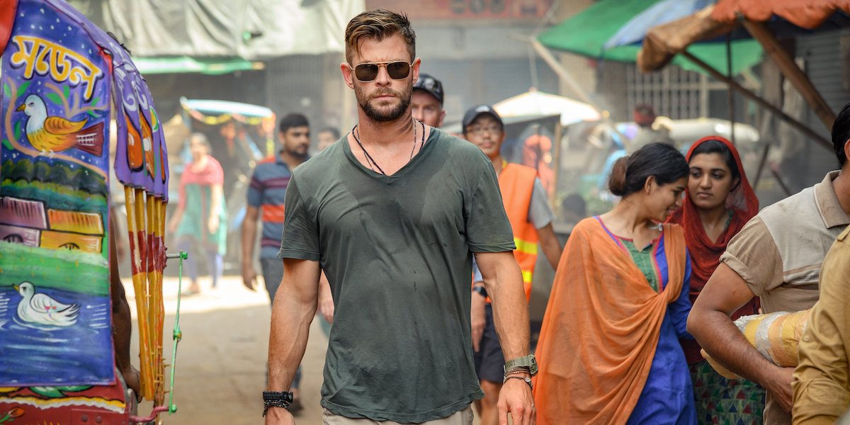 Chris Hemsworth in Extraction