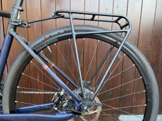 Ortlieb Quick Rack mounted to a gravel bike