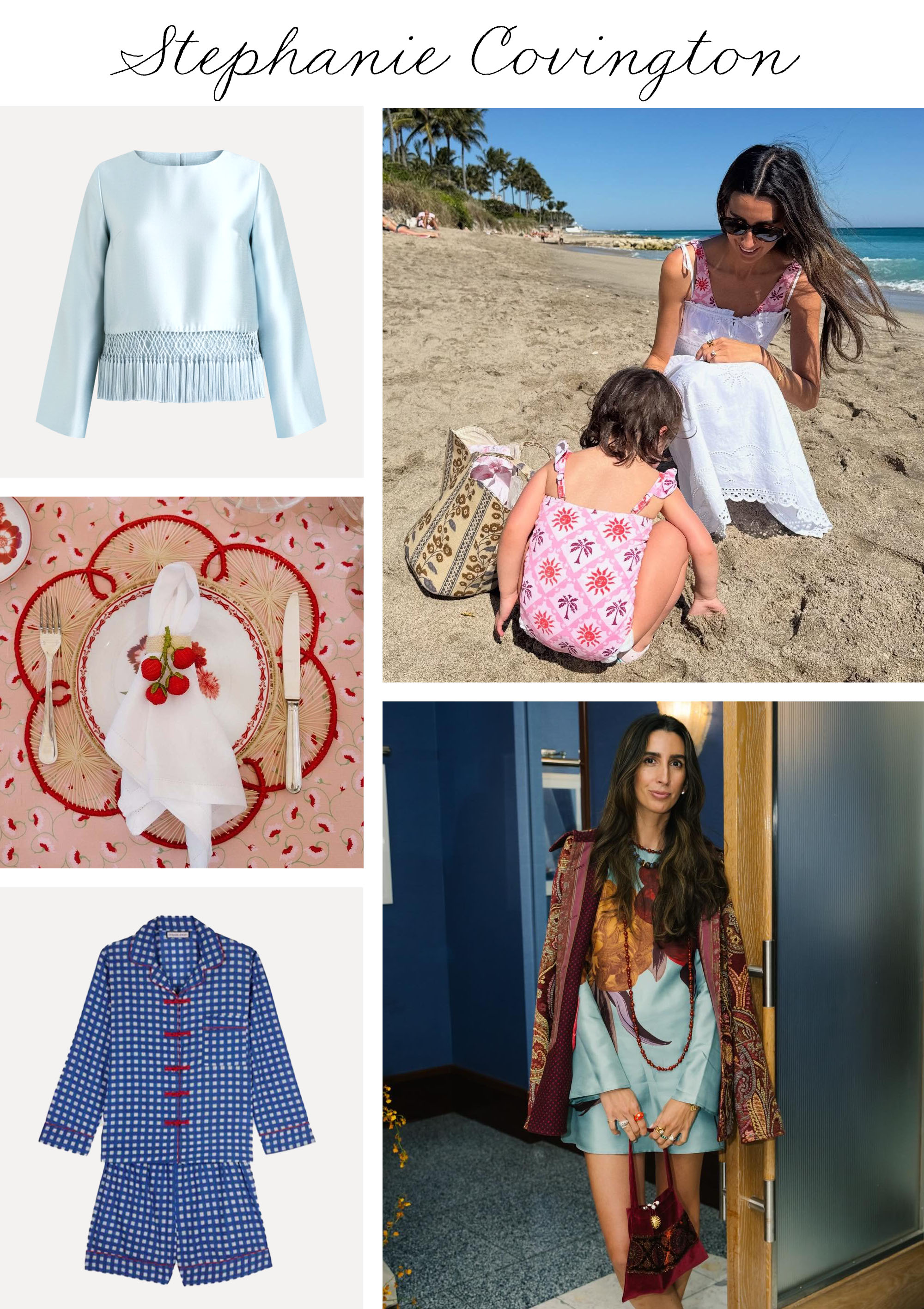 Stephanie Covington and her Mother's Day gift choices.