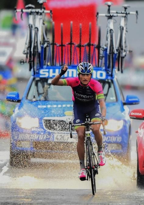 Winner Anacona wins stage 9 of the Vuelta a Espana