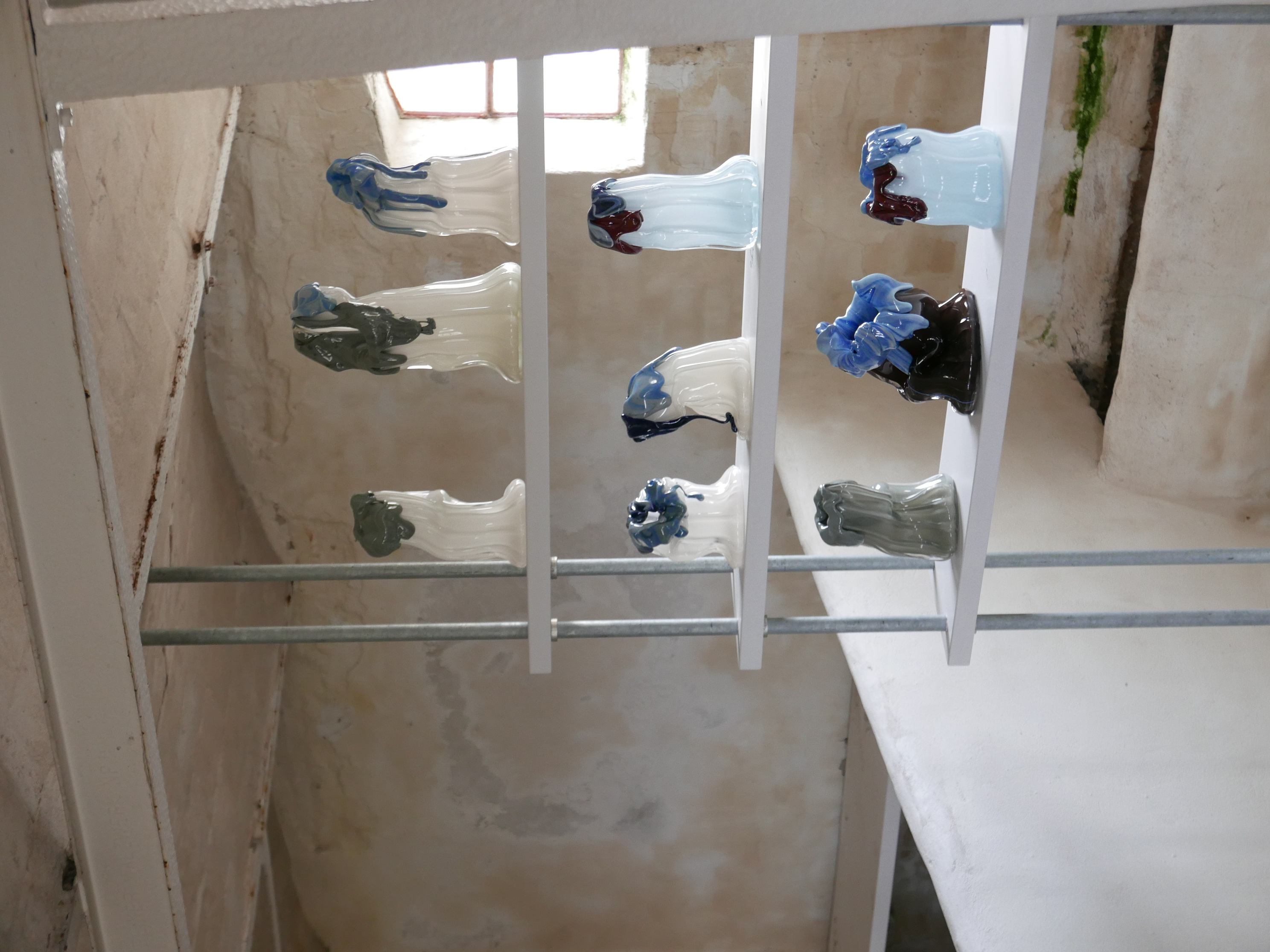 Silje Lindrup works in glass