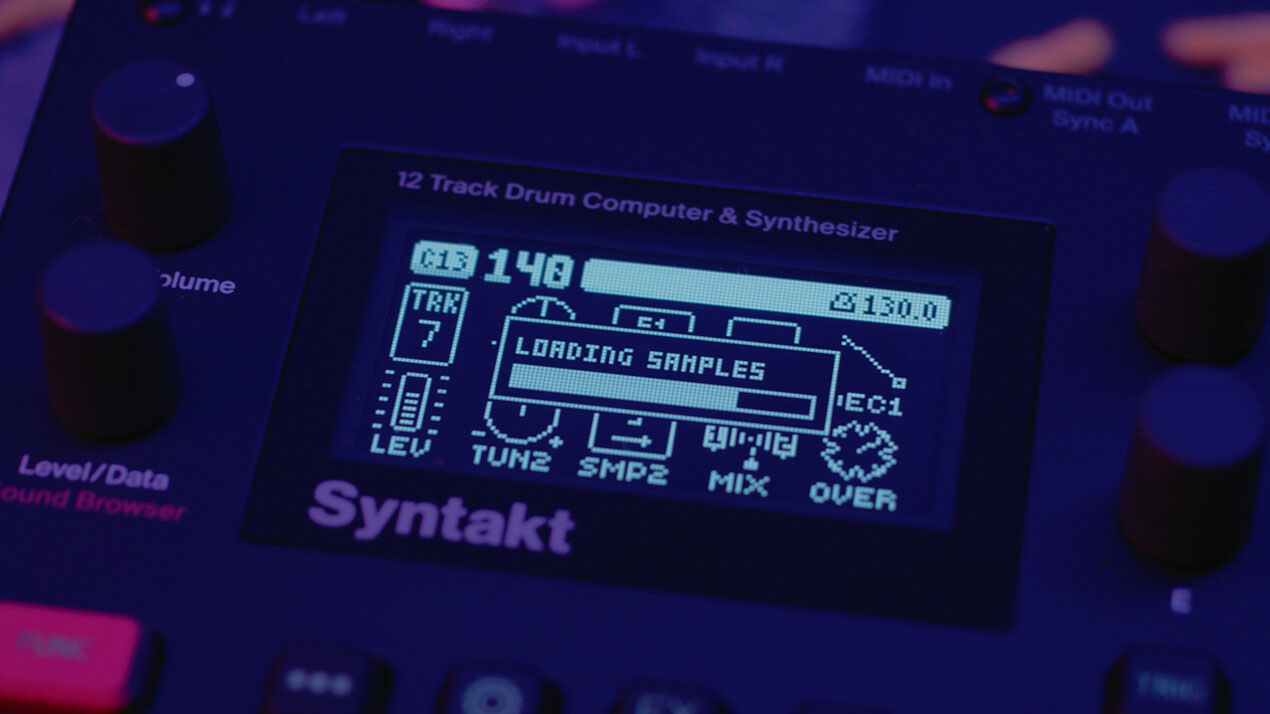 Elektron Syntakt's new Twinshot sampler player mode