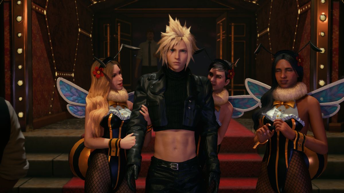 Why are there so many Final Fantasy VII Remake dress mods?