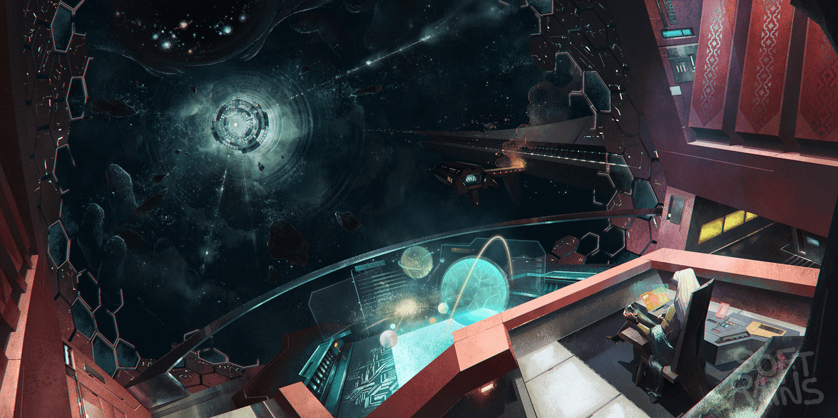 Promotional art for Soft Rains' first game.