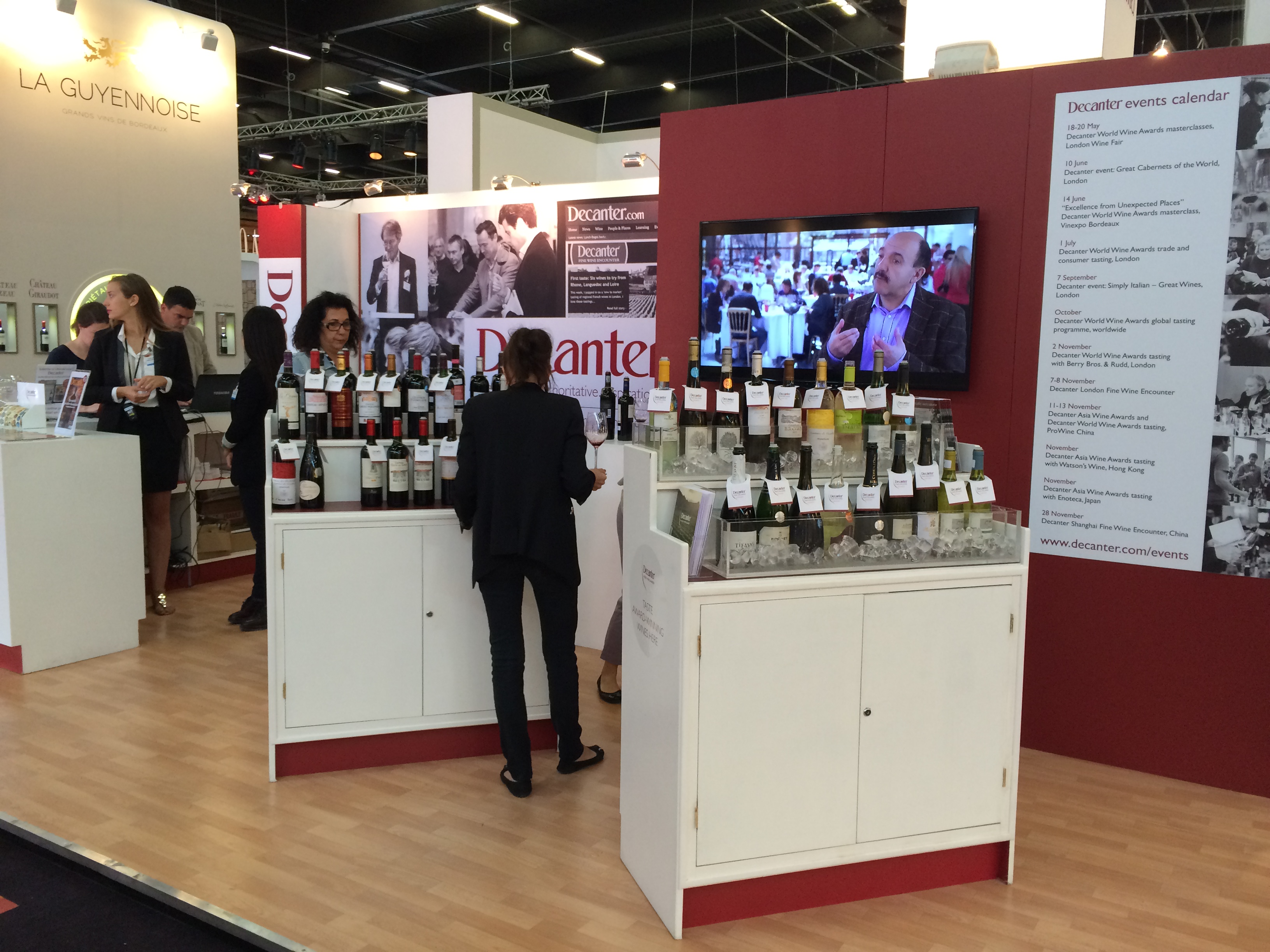 DWWA Vinexpo stand