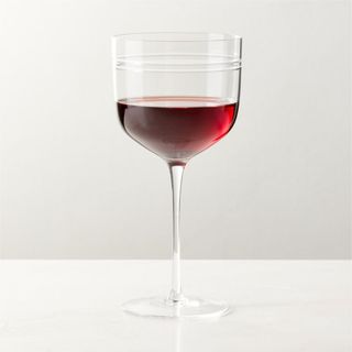 Noemie Etched Red Wine Glass by Goop