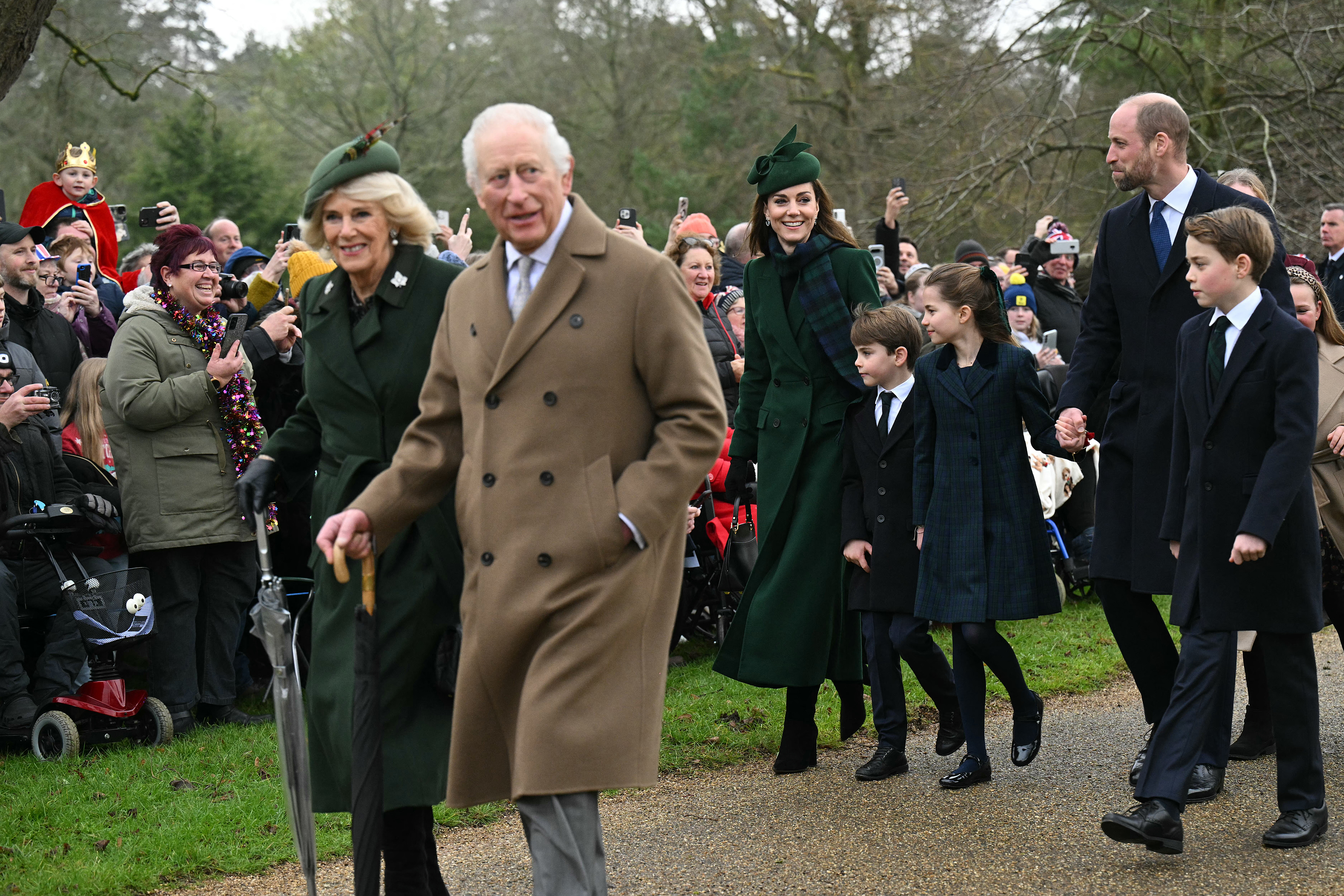 Sandringham House Christmas Royal Family