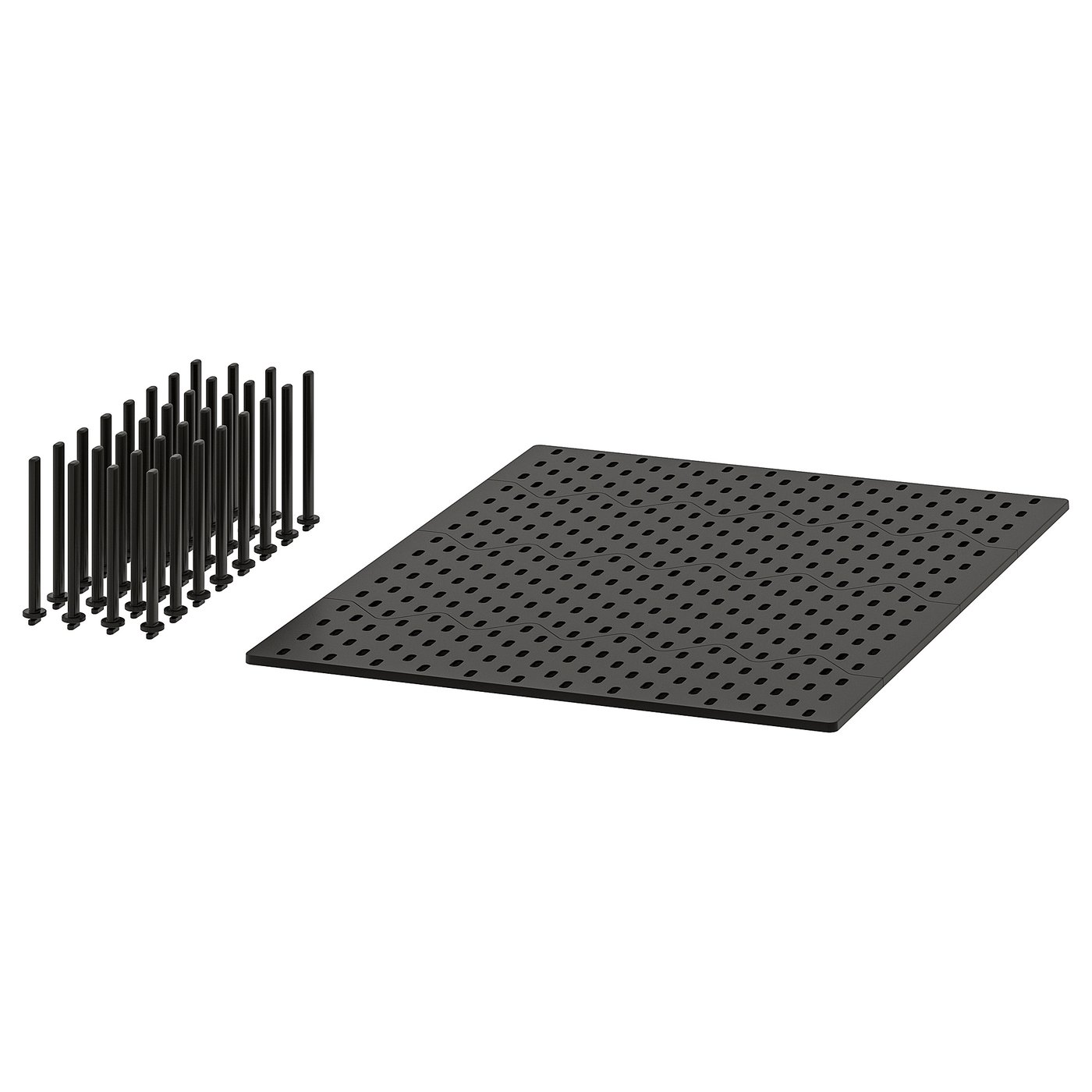 Uppdatera Pegboard Drawer Organizer - Anthracite 30 "