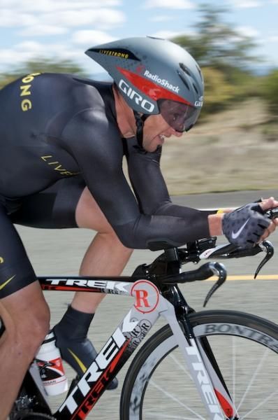 Lance Armstrong (Mellow Johnny's) using the Gila as preperation for the European races.