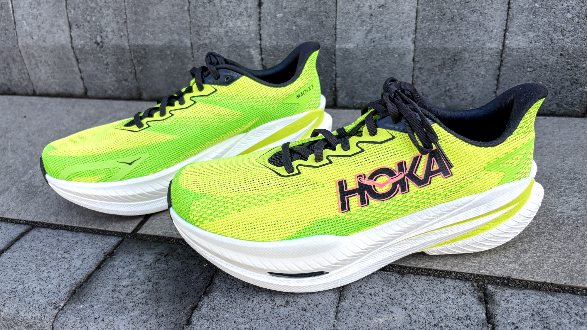 Hoka Mach X3 running shoes
