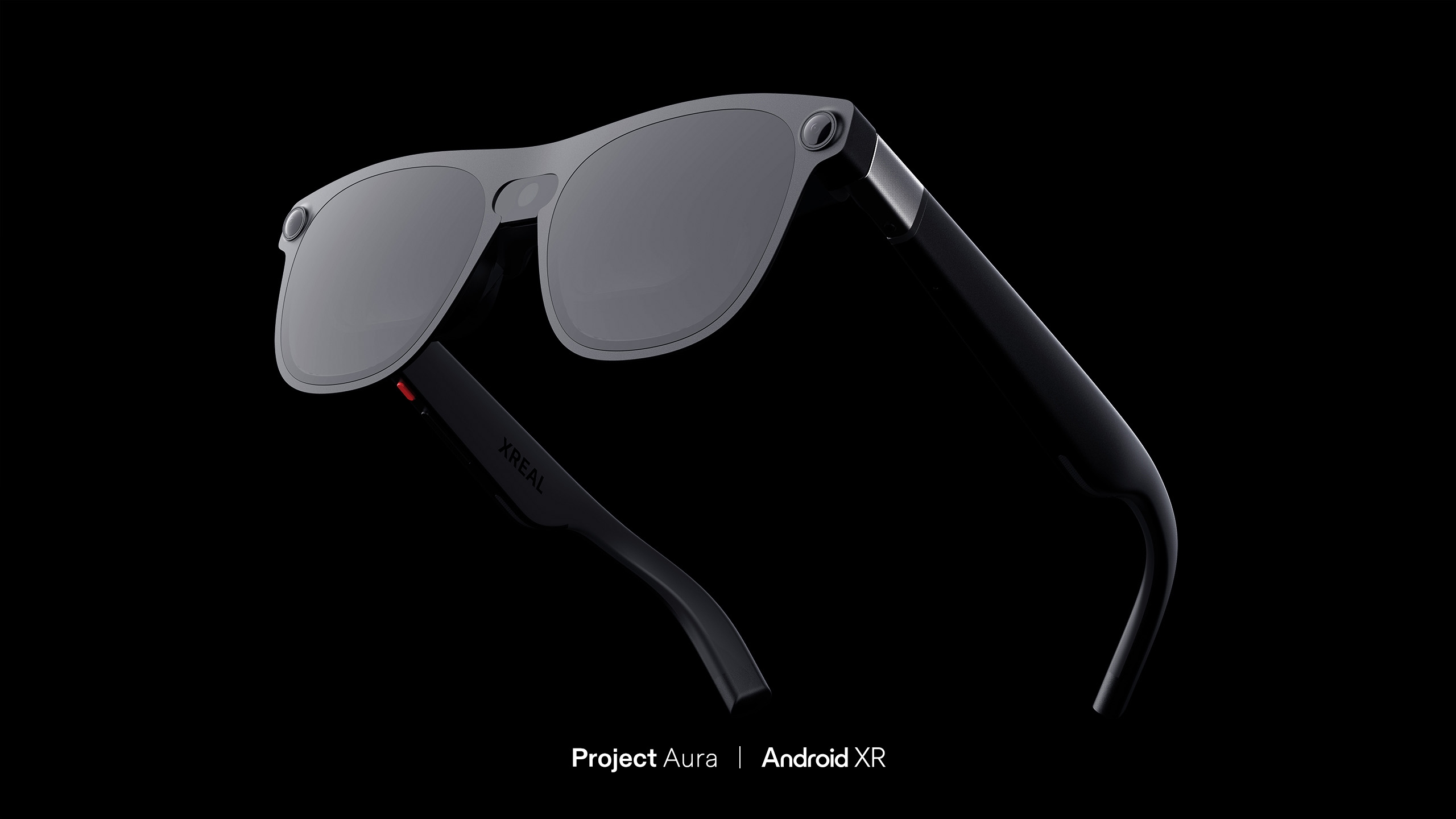 An official render of Xreal Project Aura Android XR-powered smart glasses