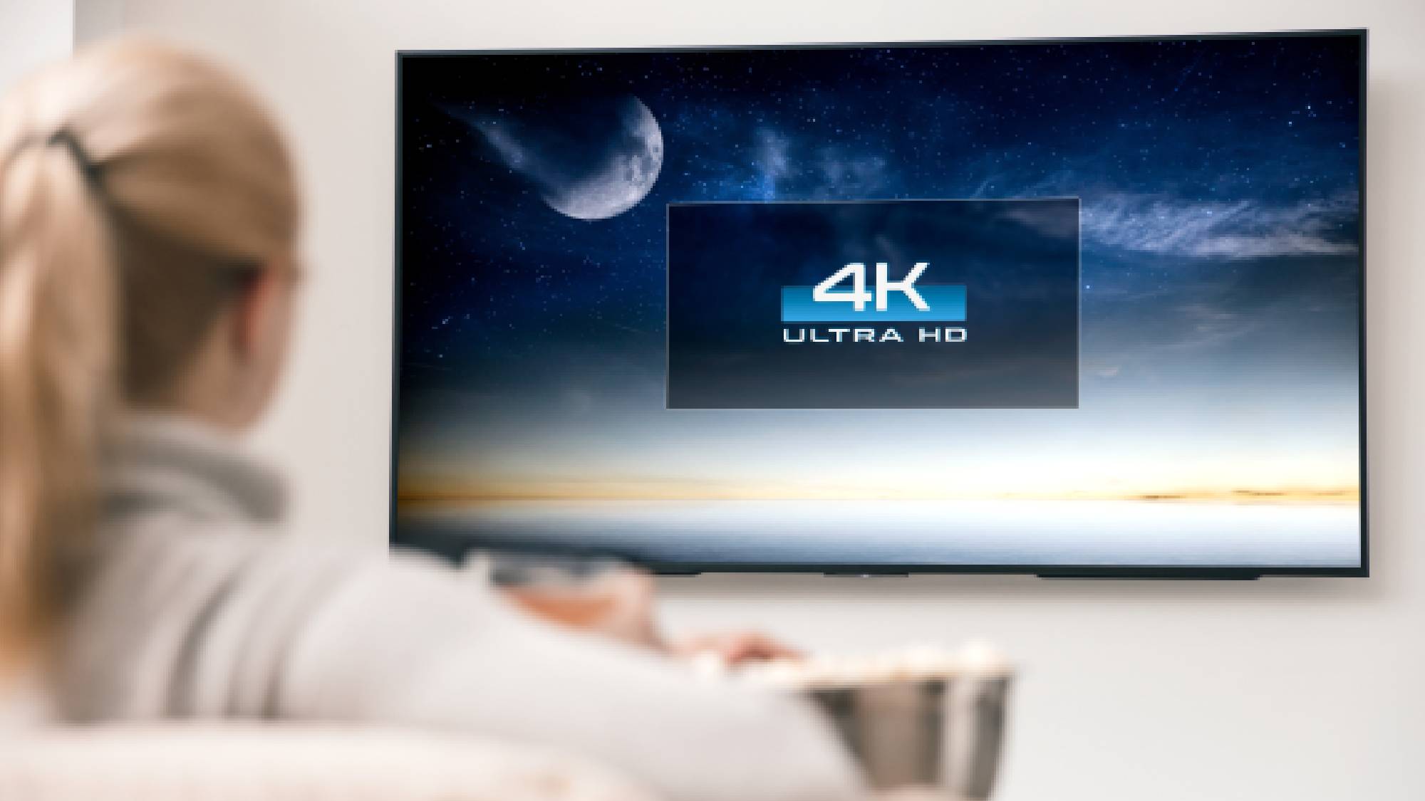 4K UHD stock image