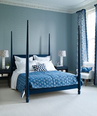 Decorating with blue