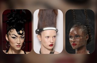 A/W 24 Fashion Month Beauty Trends: Sculpted Hair