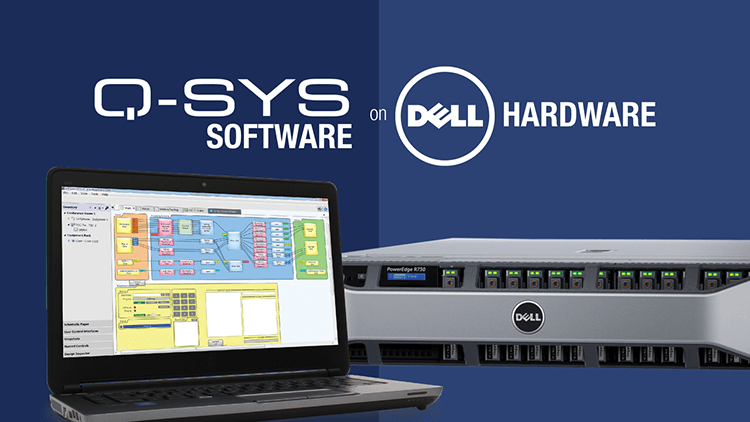 QSC to Demo Q-SYS Software on Standard Dell Hardware at ISE