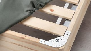 What is a mattress foundation, with a look inside the IKEA ESPEVÄR bed base