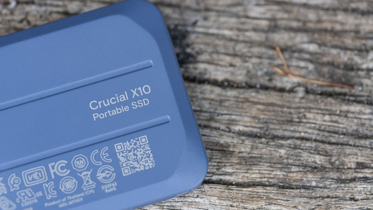 Crucial X10 portable SSD