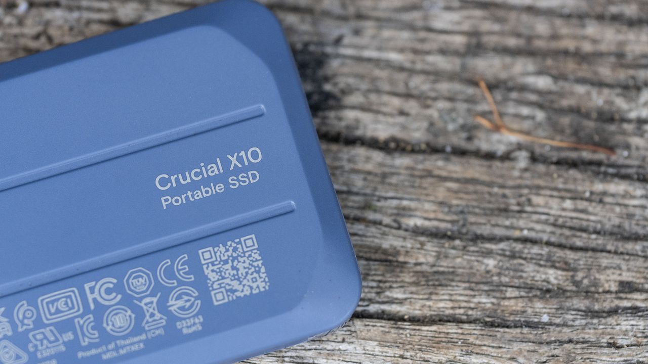 Crucial X10 portable SSD