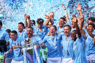 Manchester City will be bidding to make it a mammoth five Premier League wins in a row