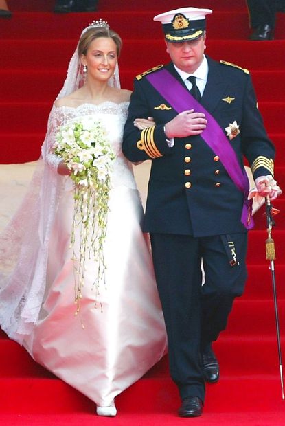 2003: Prince Laurent of Belgium and Claire Coombs 