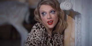 Taylor Swift with running mascara in the Blank Space music video