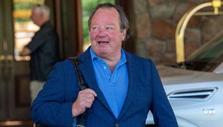 Paramount Global CEO Bob Bakish arrives at July’s Allen & Co. Media and Technology Conference in Sun Valley, Idaho. 