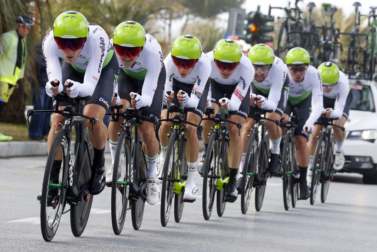 Dimension Data were chugging along before Cavendish crashed