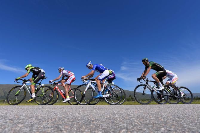 The early breakaway.