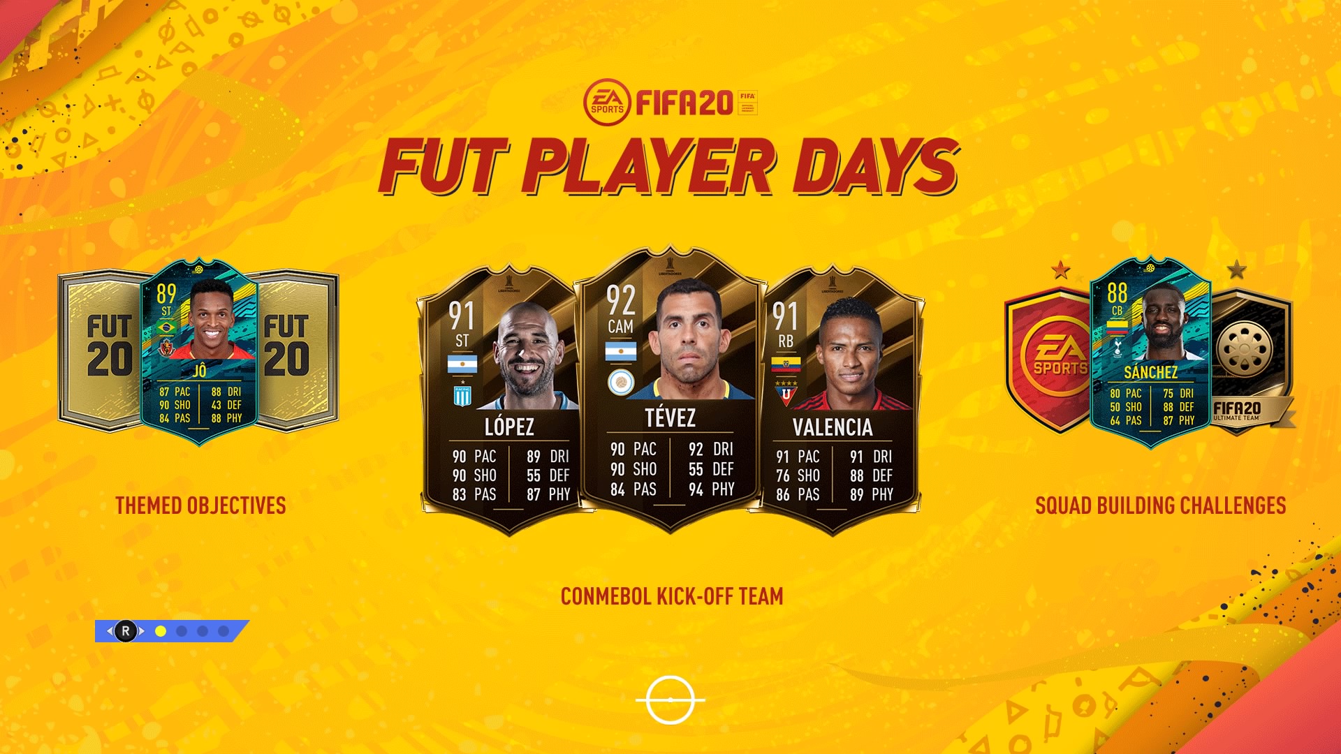 FIFA 20 FUT Player Days guide: how to get free packs and upgrades of Tevez  and Davinson Sanchez | GamesRadar+