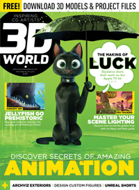 Subscribe to 3D World magazine today to receive the latest in animation, VFX, games and arch-viz every four weeks! You can choose from print, print+digital and digital-only subscription options to suit you.