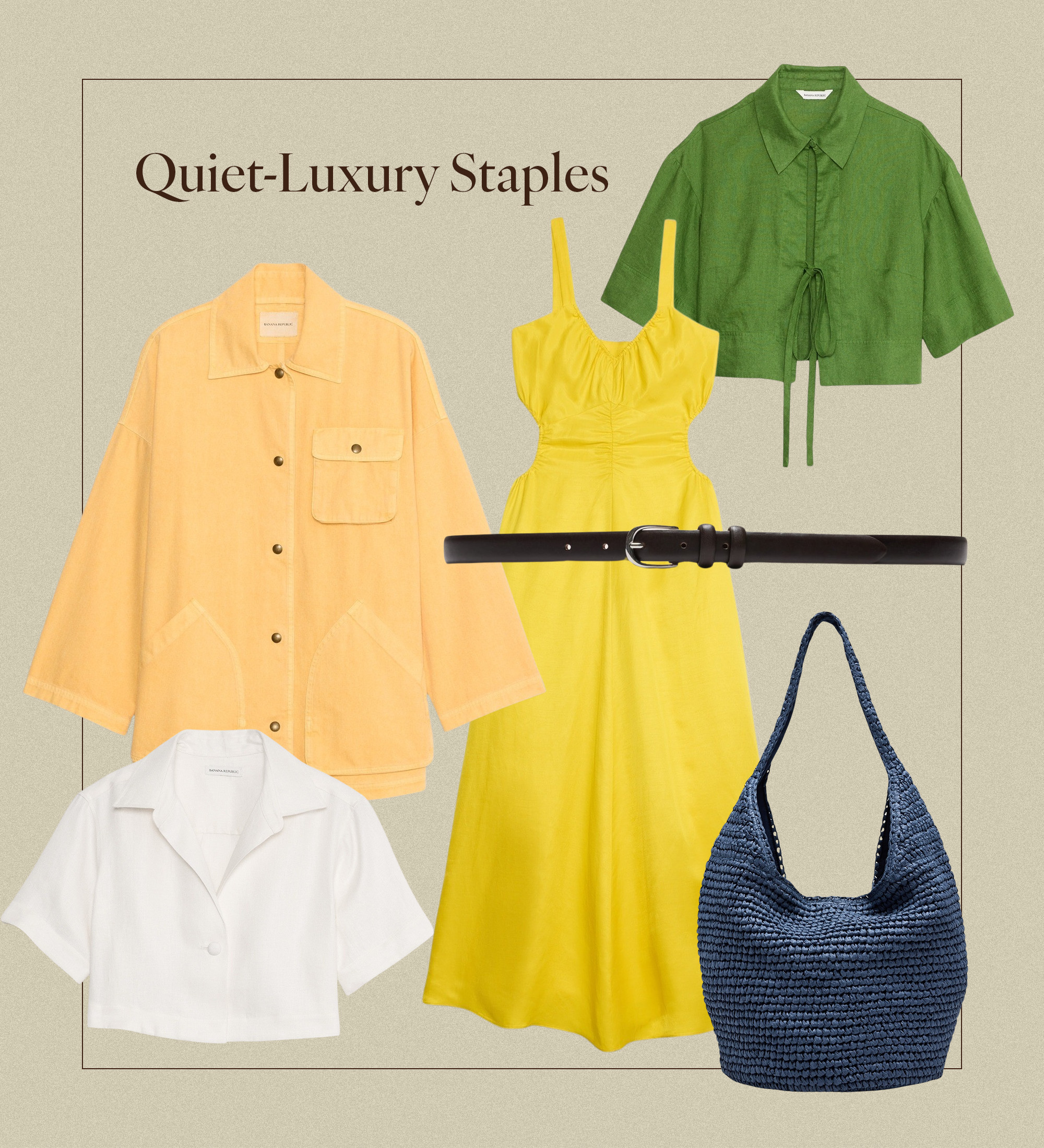 quiet luxury summer staples
