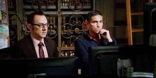 Micheal Emerson and Jim Caviezel in Person of Interest