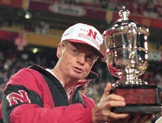 Nebraska coach Tom Osborne