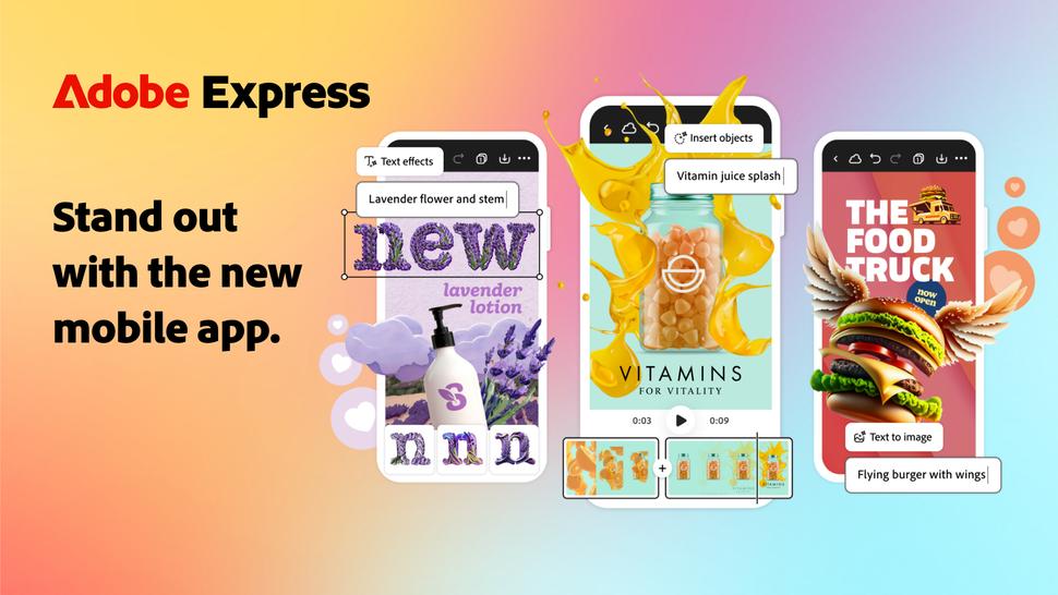 Adobe Launches New Adobe Express Mobile App with Firefly AI | TV Tech