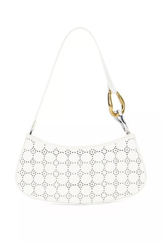 Staud Ollie Perforated Leather Shoulder Bag (Was $295) 