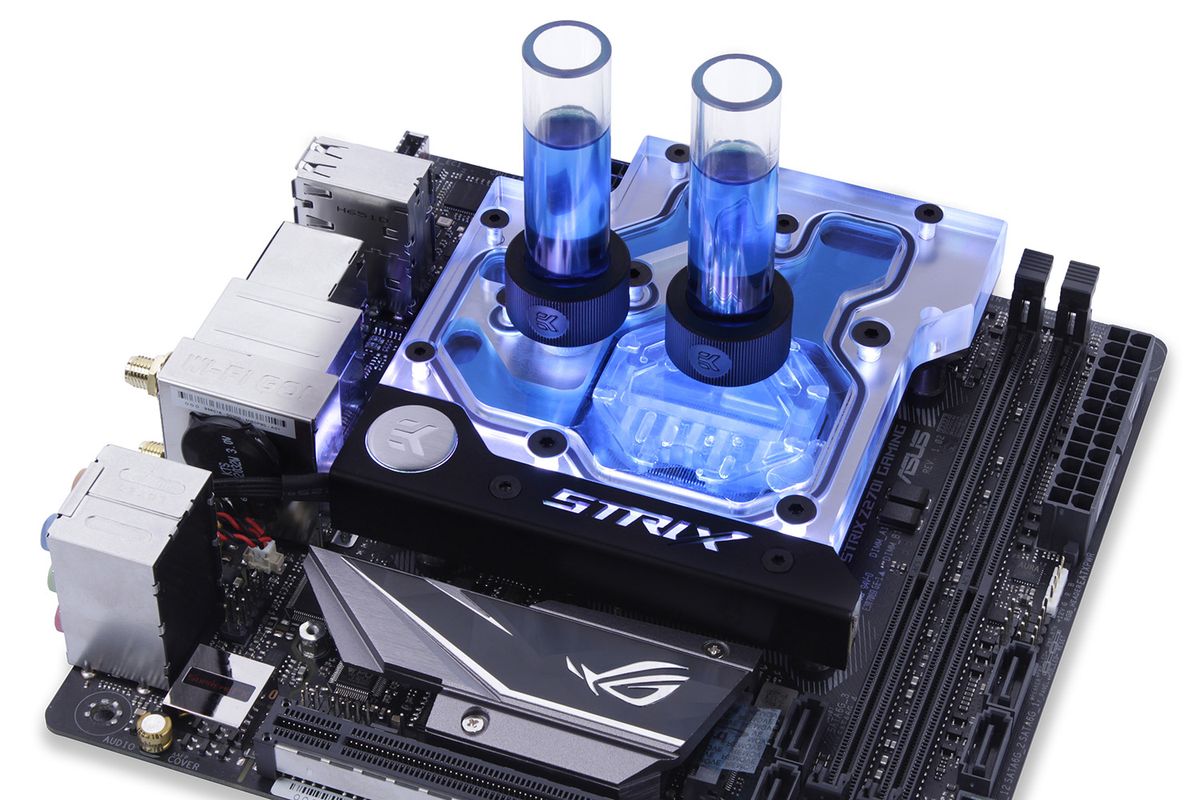EK Water Blocks' Newest Monoblock Is Nearly Half The Size Of